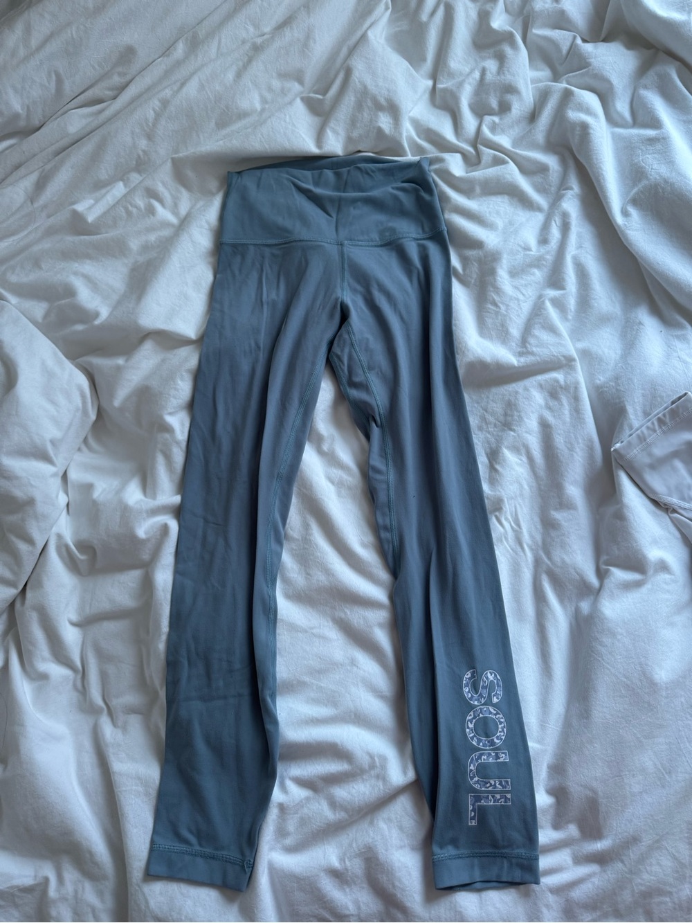 Lululemon x Soul Cycle Teal Leggings, Size 4